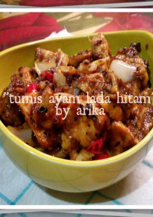 Foto resep Tumis Ayam Lada Hitam