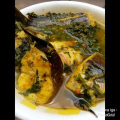 A picture of Cat fish pepper soup.