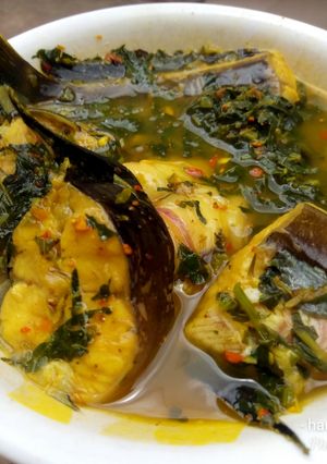 A picture of Cat fish pepper soup.