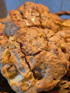 Una foto de Galletas blanditas de Manzana y canela 🍎🍎🍎