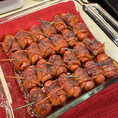 Bacon-Wrapped Little Smokies A picture of Bacon-Wrapped Little Smokies.