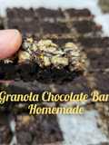 Granola Chocolate Bar Homemade