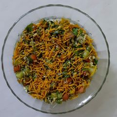 A picture of Matki chaat.