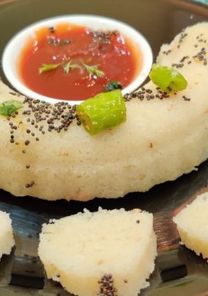 A picture of Instant Dhokla.