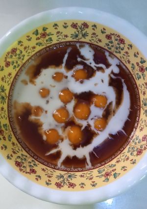 Foto resep Bubur Candil ubi rambat orange
