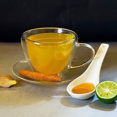 Haldi Green Tea / Turmeric Green Tea A picture of Haldi Green Tea / Turmeric Green Tea.
