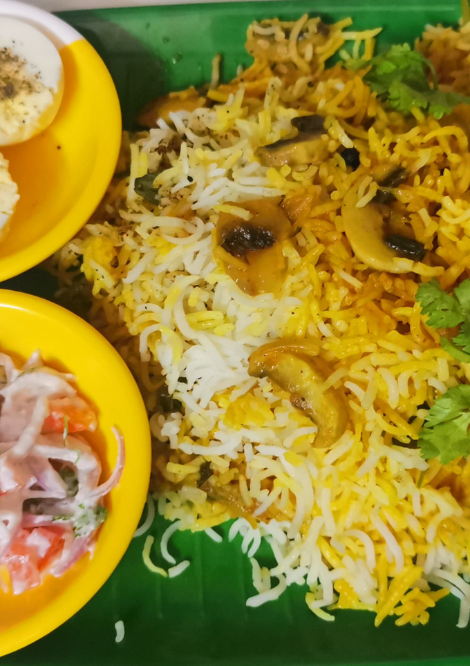 காளான் மிளகு பிரியாணி செய்முறை முக்கிய புகைப்படம்