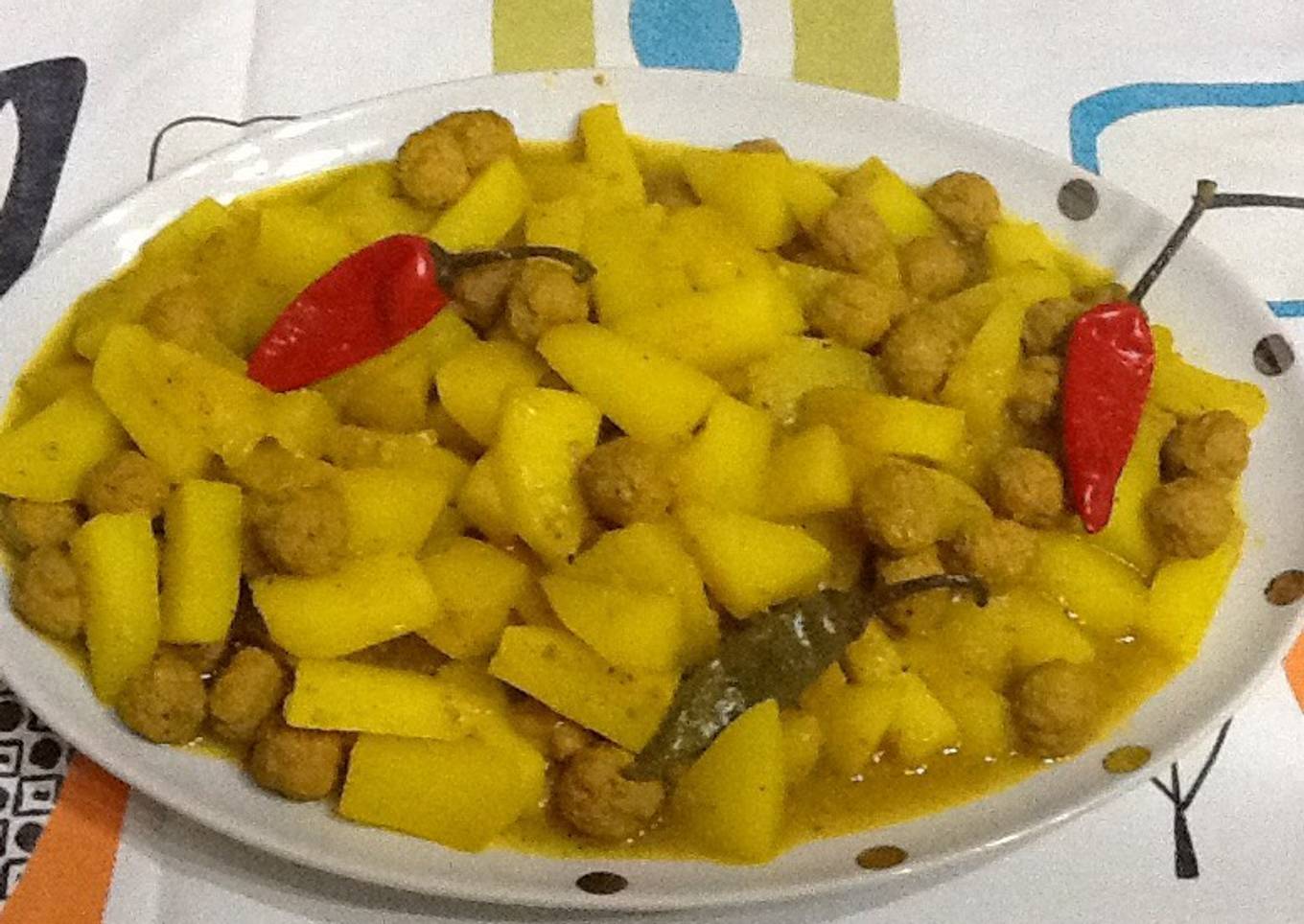 Albóndigas con patata