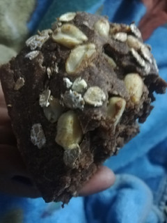 Una foto de Brownie choco plátano