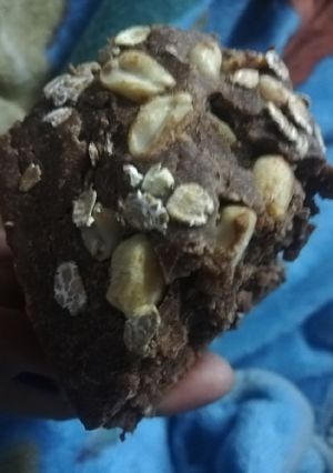 Una foto de Brownie choco plátano