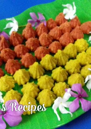 शेंगदाण्याचे मोदक (shengdanyache modak recipe in marathi) रेसिपी चे मुख्य फोटो 