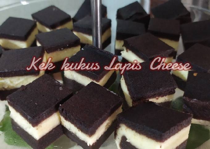 Resipi Kek Lapis Kukus Cheese Raya Oleh Ani Delighted Cookpad