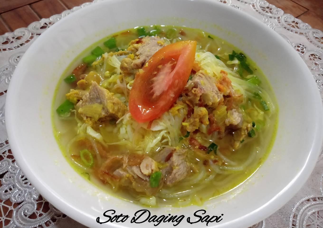 Soto Daging Sapi 🐄