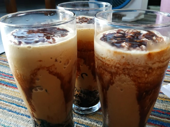 Cara Mudah Menyiapkan Resep Es Capucino Cincau (Capcin) yang Bisa Manjain Lidah Anti Ribet, Sempurna