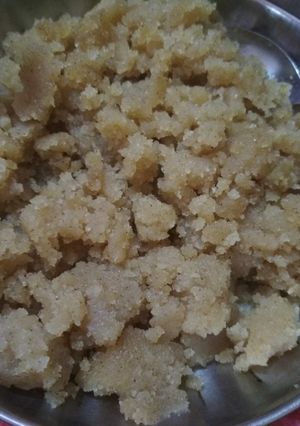 A picture of Suji ka halwa.