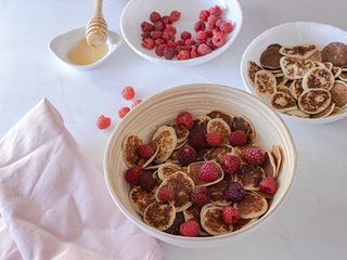 Mini pancakes céréales