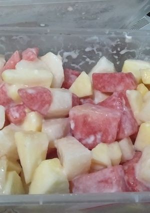 Foto resep Salad Buah Yakult