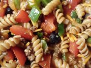 A picture of green peppers salad