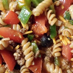 A picture of Spicy sombrero salad.