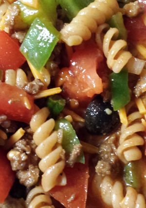 A picture of Spicy sombrero salad.