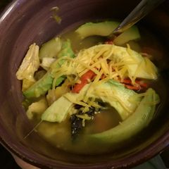 A picture of Better Than Life- Chicken Tortilla Soup.