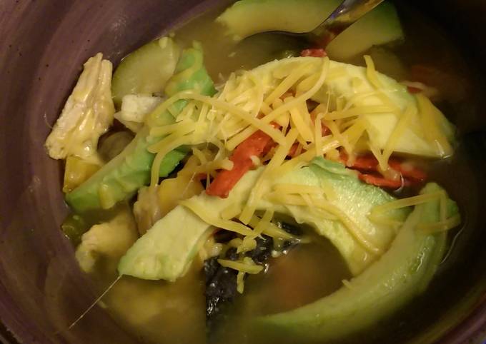 Recipe of Favorite Better Than Life- Chicken Tortilla Soup