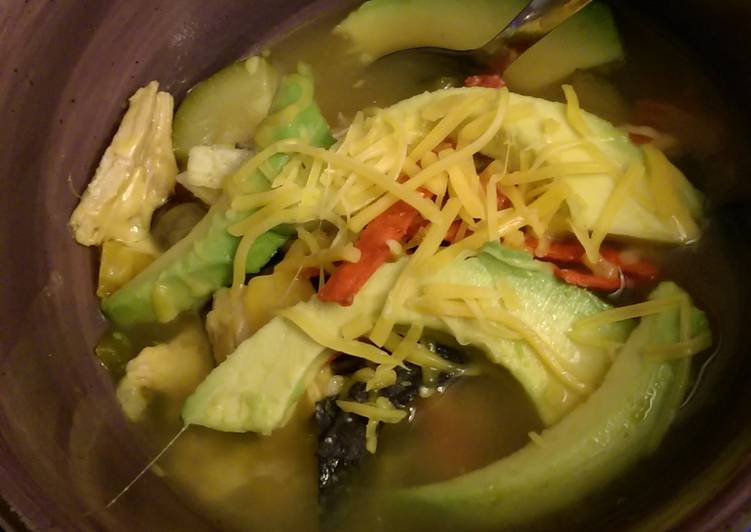 Recipe of Speedy Better Than Life- Chicken Tortilla Soup