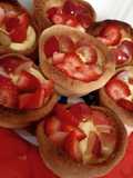 Tartaletas Caseras 🤤🍓 (Postre)