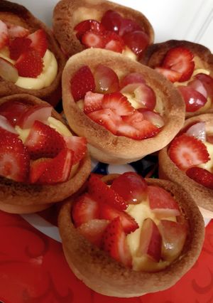 Una foto de Tartaletas Caseras 🤤🍓 (Postre)