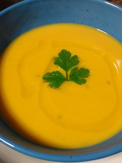Una foto de Crema de calabaza