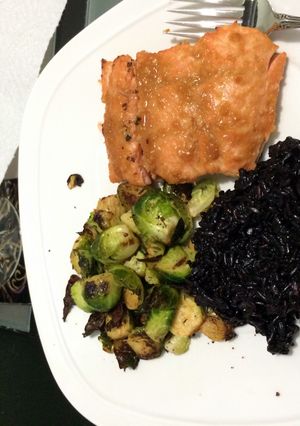 A picture of Miso Glazed Salmon.