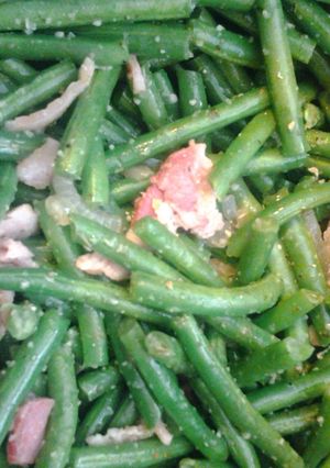 A picture of Fresh Green Beans My way!.