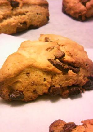 A picture of Easy with Pancake Mix, Starbucks-style Scones.