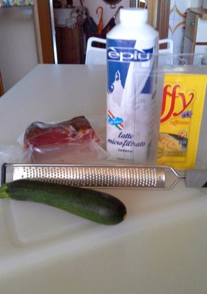 Foto di Pastasciutta con crema di “cucurbita pepo” e zafferano