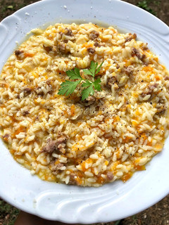 Foto di Risotto zucca e salsiccia