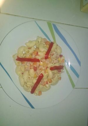 Una foto de Ensalada de codito