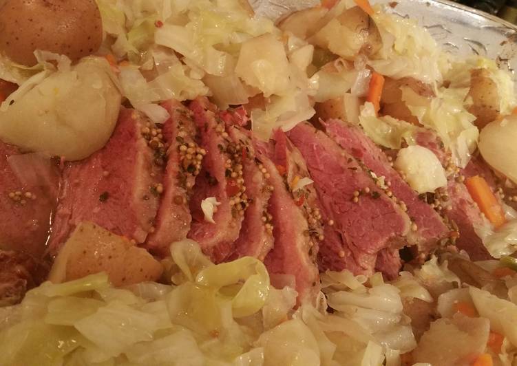 Recipe of Quick Corned Beef and Cabbage