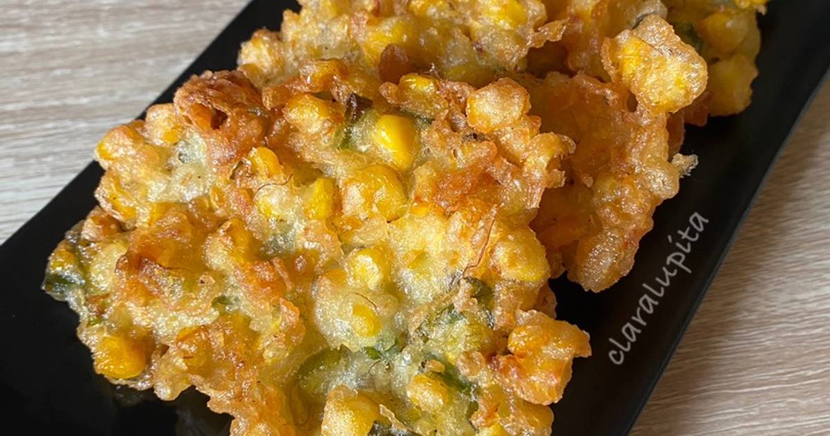 Resep Bakwan Jagung Crispy Tanpa Telur Oleh Clara L Cookpad