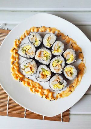 Foto resep Sushi Homemade 🍣🍣🍣