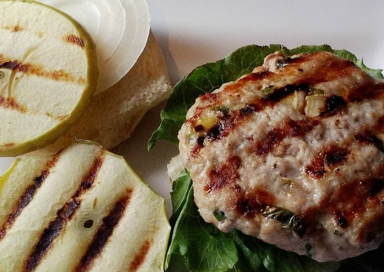 Recipe: 2020 Grilled Pork And Apple Burgers