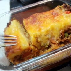 A picture of Potato Crust Lasagna.