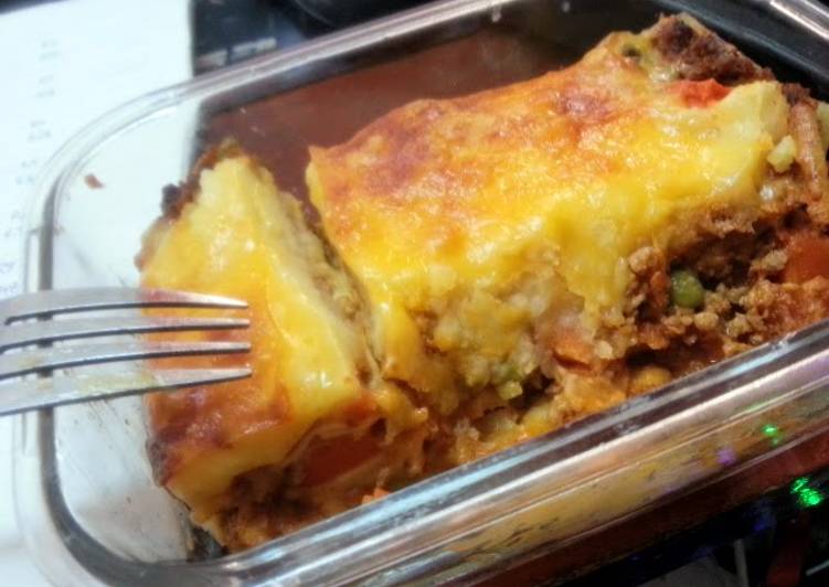 Recipe of Ultimate Potato Crust Lasagna