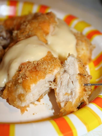 Easy Steps Prepare|Recipe} Crispy Cheddar Chicken the Drool, Delicious