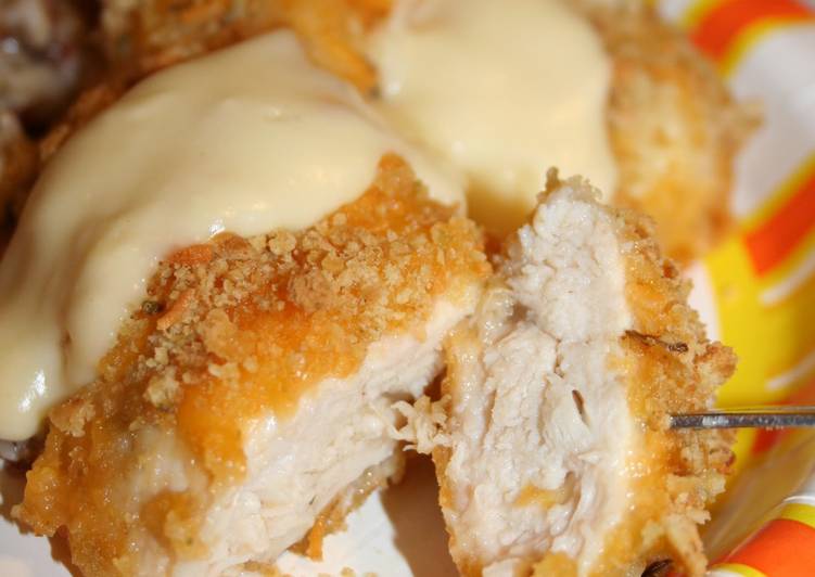 Recipe of Award-winning Crispy Cheddar Chicken