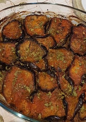 صورة لوصفة صينية باذنجان (تبسي باذنجان)
