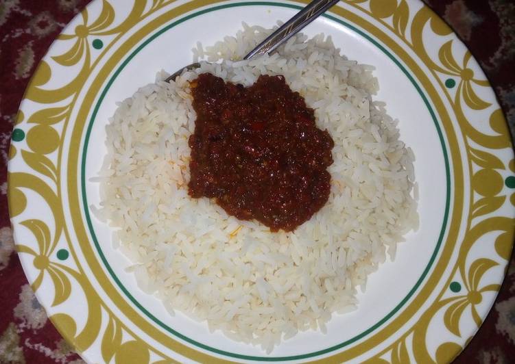 Rice and Stew