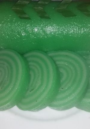 Foto resep Lapis gulung pandan