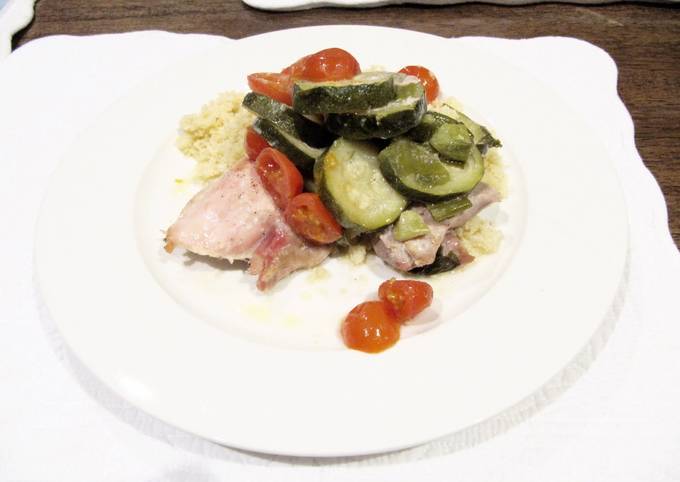 Chicken Zucchini And Cherry Tomatoes Recipe
