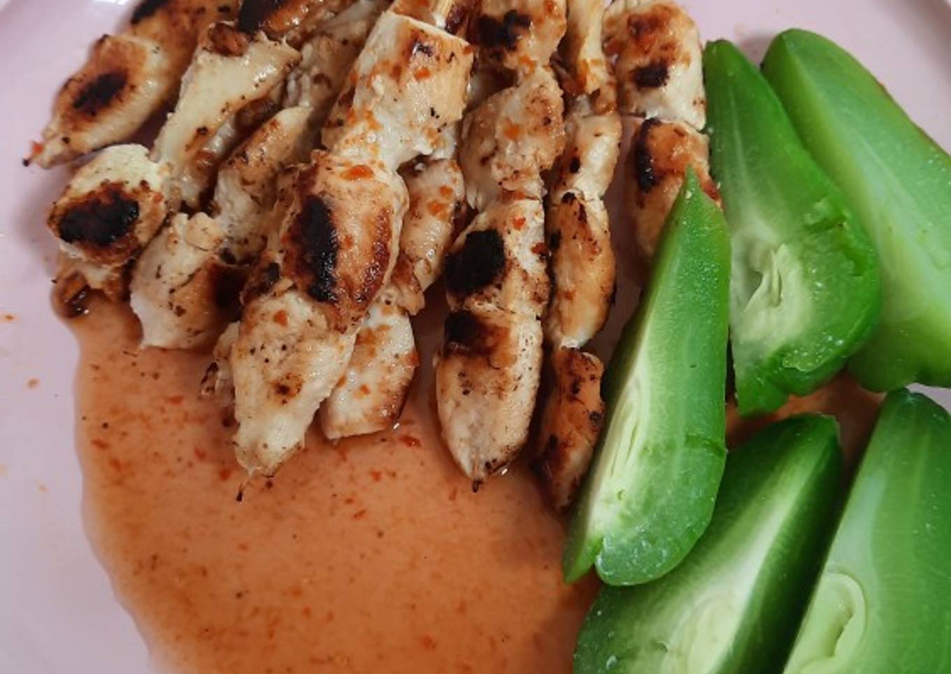 Langkah Mudah untuk Menyiapkan EAT CLEAN Day 9 (sate taichan), Lezat