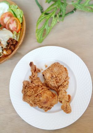 Foto resep Ayam crispy keriting kfc